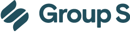 Logo stylisé avec des formes géométriques bleues à gauche et le texte « Group S » en bleu foncé à droite.

Description générée par IA